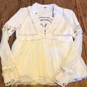 Free People long sleeve top size 4